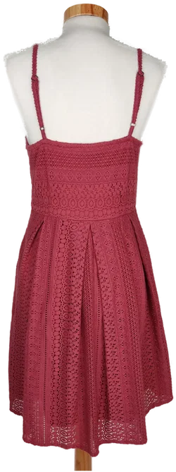 Vero Moda Damen Kleid rotbraun - S/36 - Bild 2