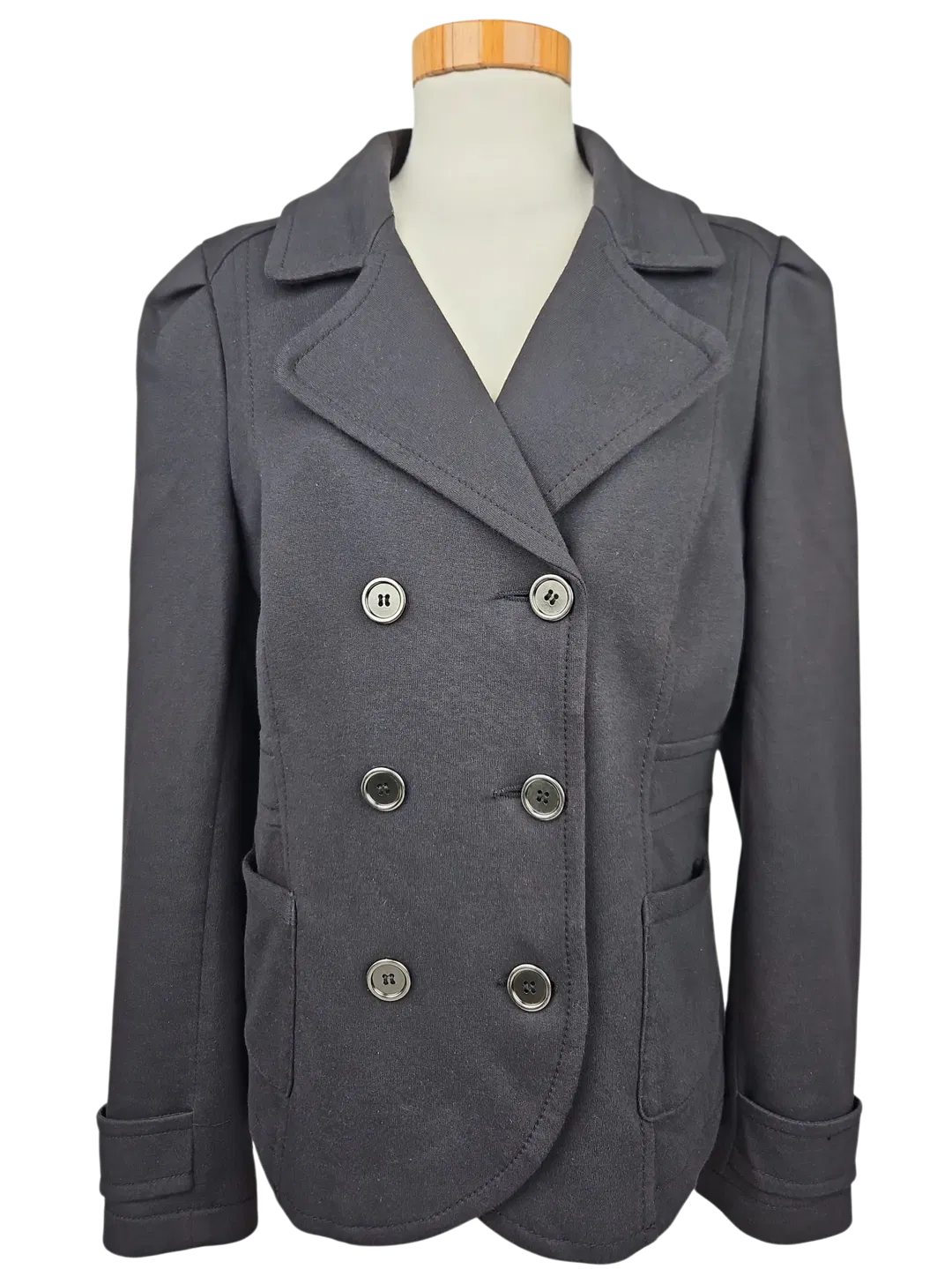 H&M Damen Blazer, schwarz - Gr. XL  - Bild 1