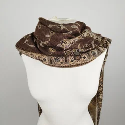 Bemusterter Stoff-Schal für Winter und Herbst! - Bild 2