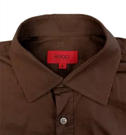 Hugo Boss Herren Hemd braun Gr. M - Bild 3