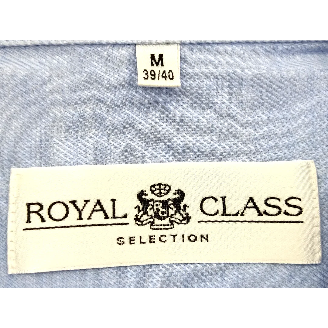Royal Class Herrenhemd, blau - Gr. M – Bild 4