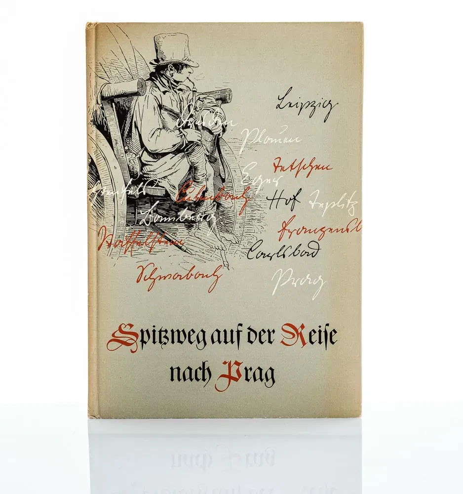 Spitzweg auf der Reise nach Prag - Wichmann Siegfried 1963 antiquarisch - Bild 2
