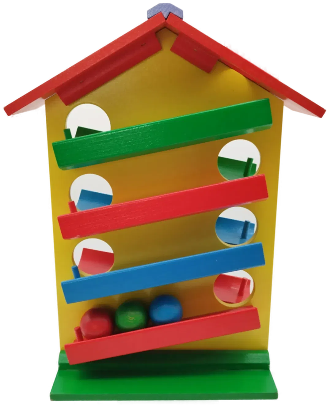 Kugelbahn-Holzhaus | Gut Erhaltenes Spielzeug - Bild 4