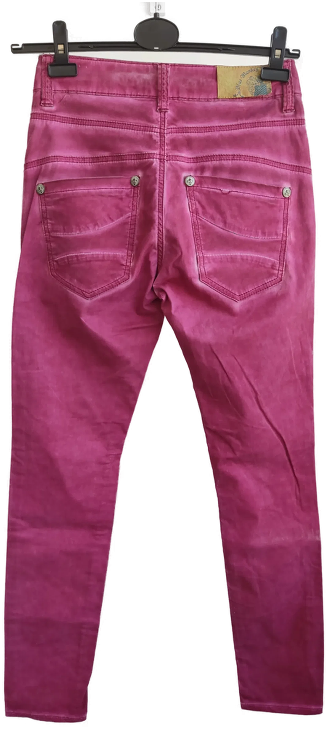 Blue Monkey Damenjeans, pink - Gr. XS – Bild 2