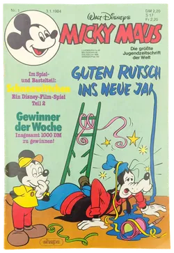 Disney Micky Maus Comics Konvolut 1984 - Bild 4