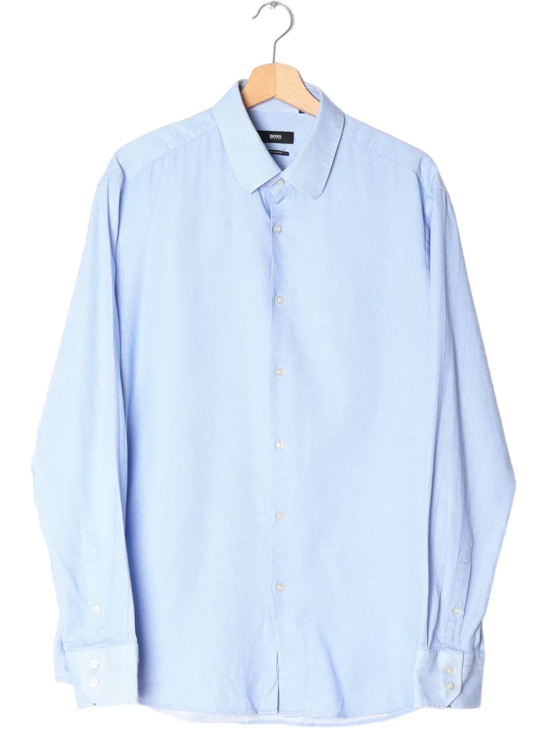 Babäm! - HUGO BOSS Herren Hemd, blau - Gr. L - Bild 4