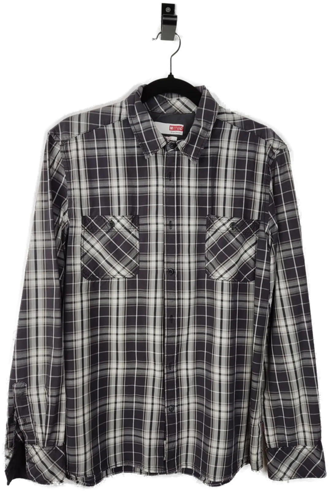 Mustang Hemd Kariert Gr. L | Lässiger Klassiker - Bild 4