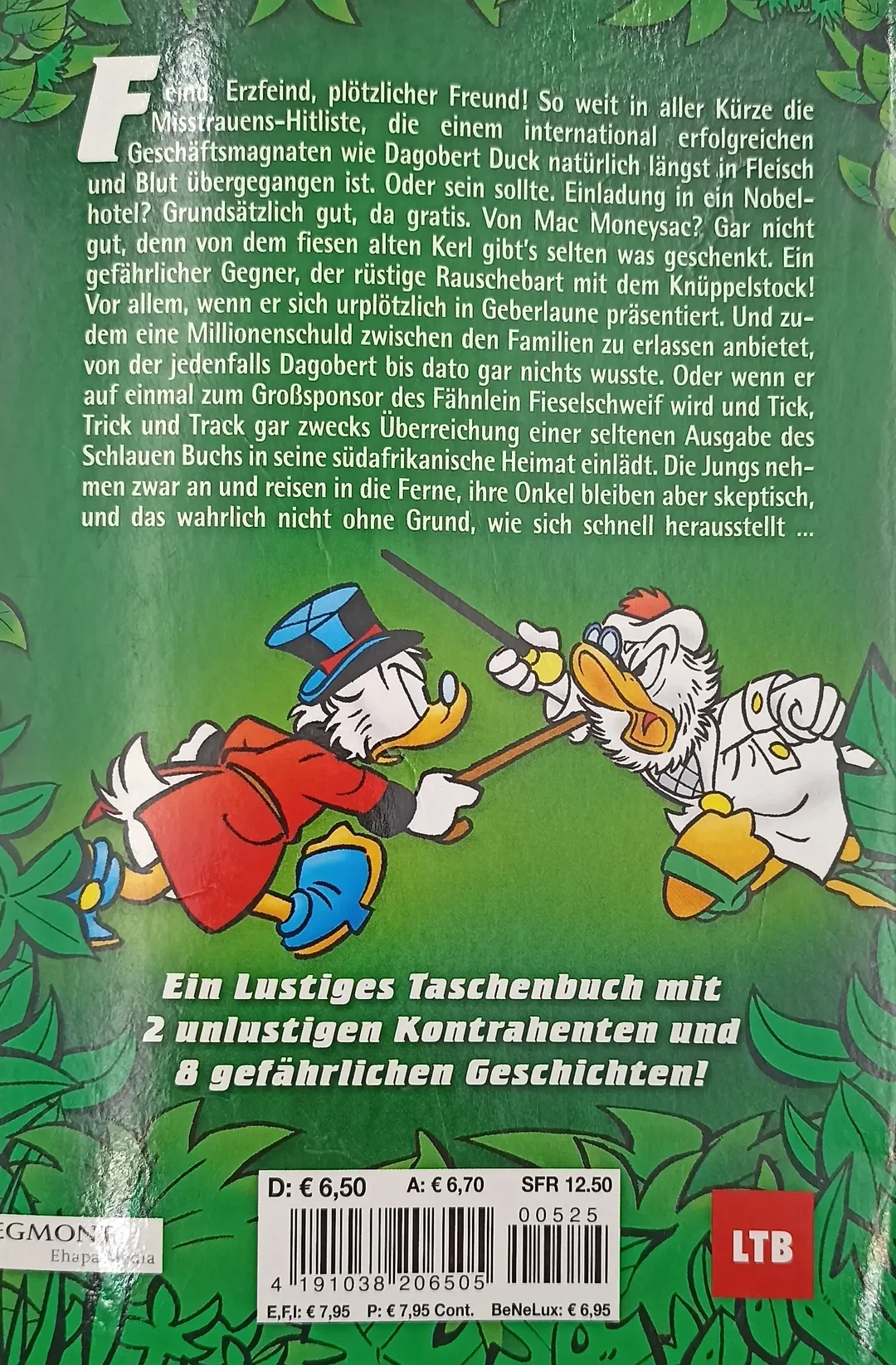 Disney Lustiges Taschenbuch "Ein gefährlicher Gegner" Nr. 525 – Bild 2