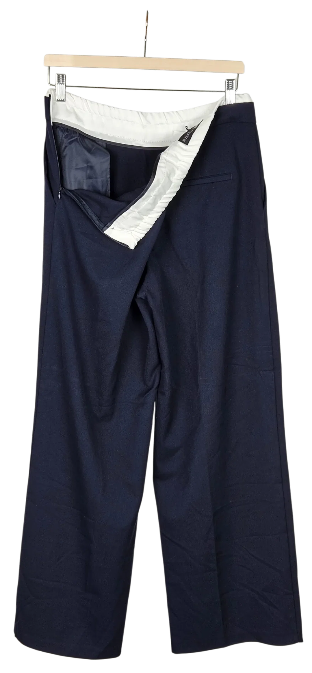ZARA Damen Hose, marine - Gr. M  – Bild 3