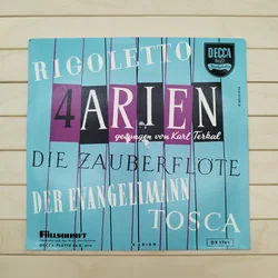 4 Arien, gesungen von Karl Terkal, Vinyl Single  – Vorschau 1