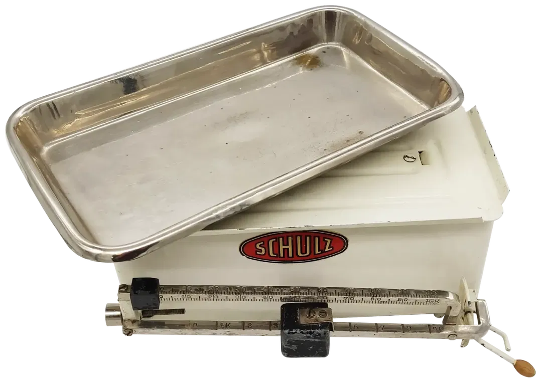 SCHULZ Manuelle Vintage Küchenwaage (bis zu 10kg) in beige - Bild 4