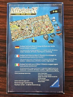 Mister X - Flucht durch London - Gesellschaftsspiel - Ravensburger - Bild 2