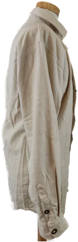 Isar-Trachten Herrenhemd beige - Gr. XXL - Bild 2