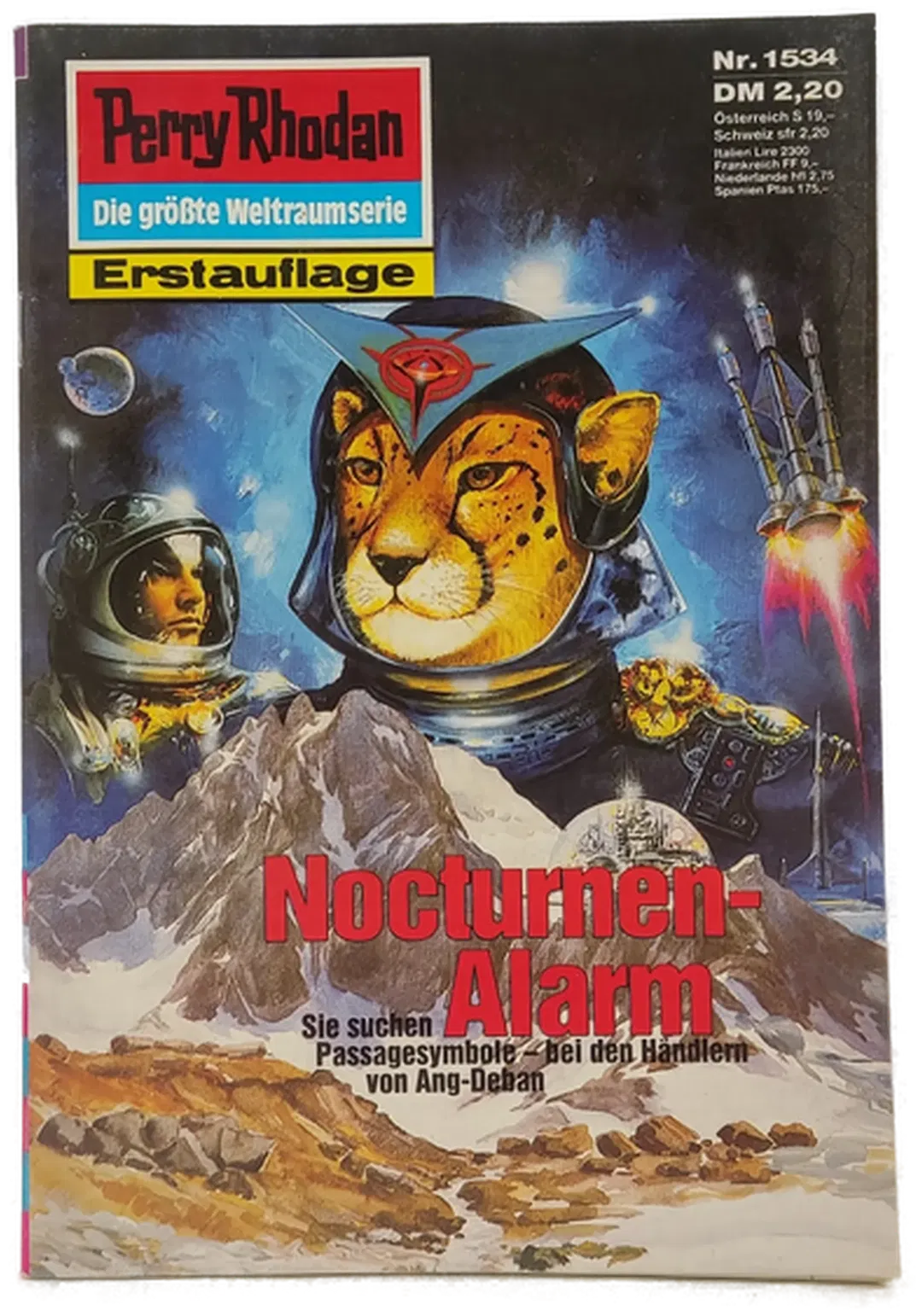 Romanheft Perry Rhodan Nocturnen-Alarm Erstauflage Nr. 1534 - Bild 2