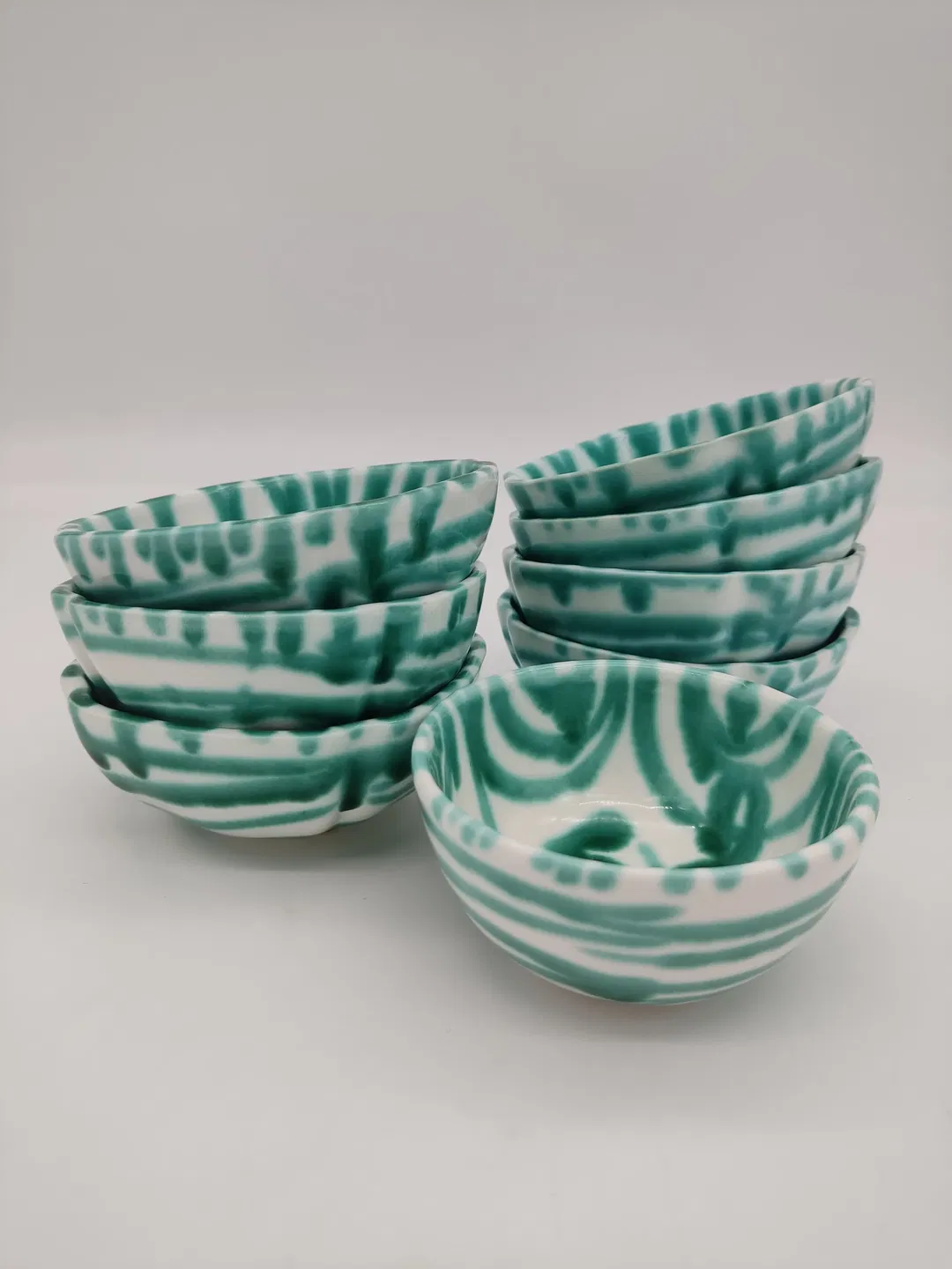Gmunder Keramik - Kleine Schüsseln - 7+1 Stück - Bild 4