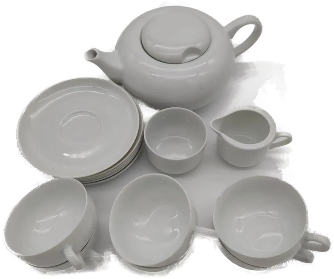 Teeservice 15tlg., weiß - Bild 1