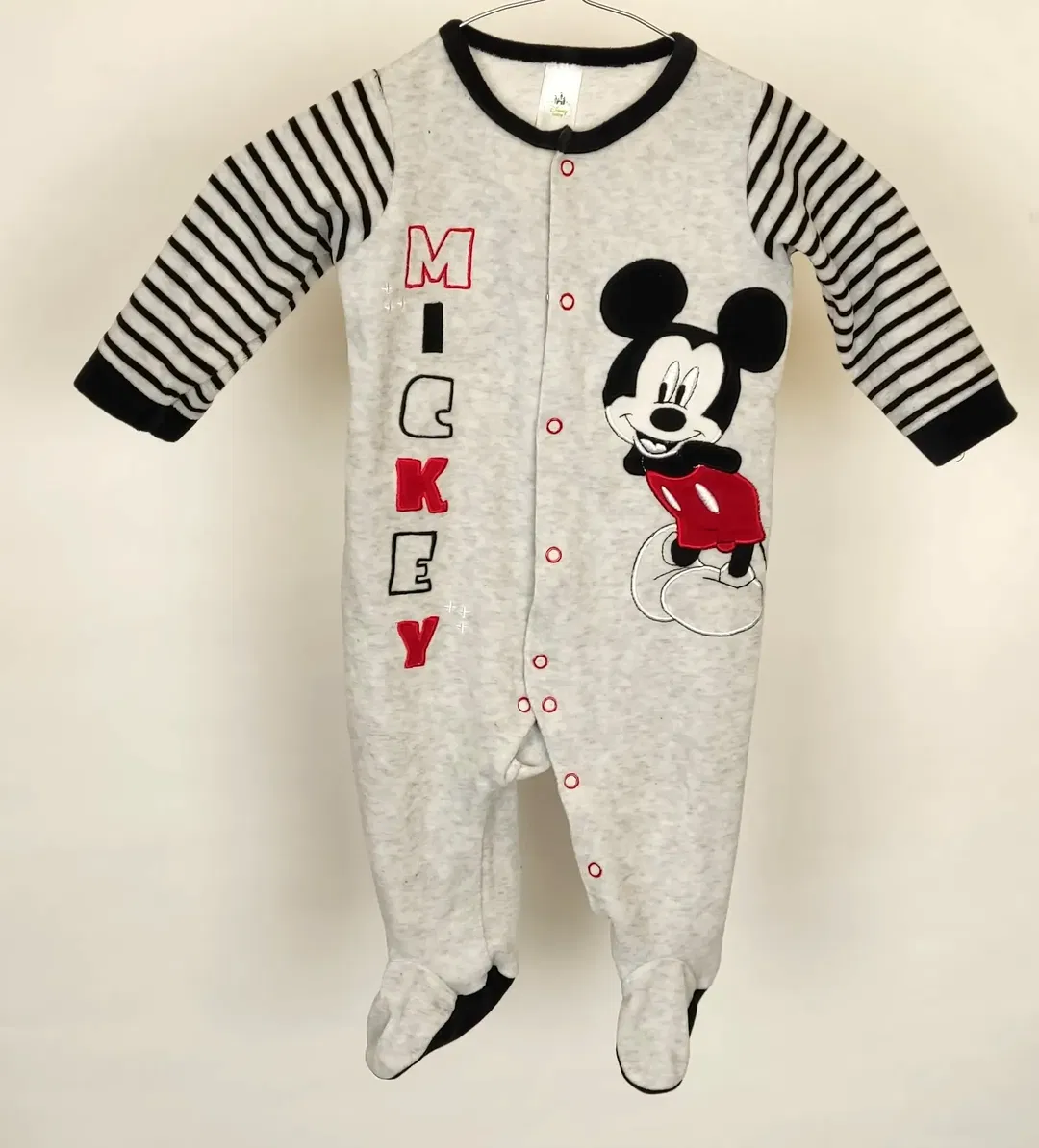 Mickey Mouse Strampelanzug Kinder Gr. 74 - Bild 1