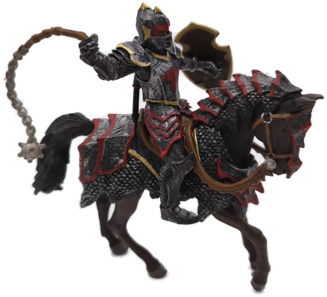 Schleich Set, 2 Ritter mit Pferd – Bild 3