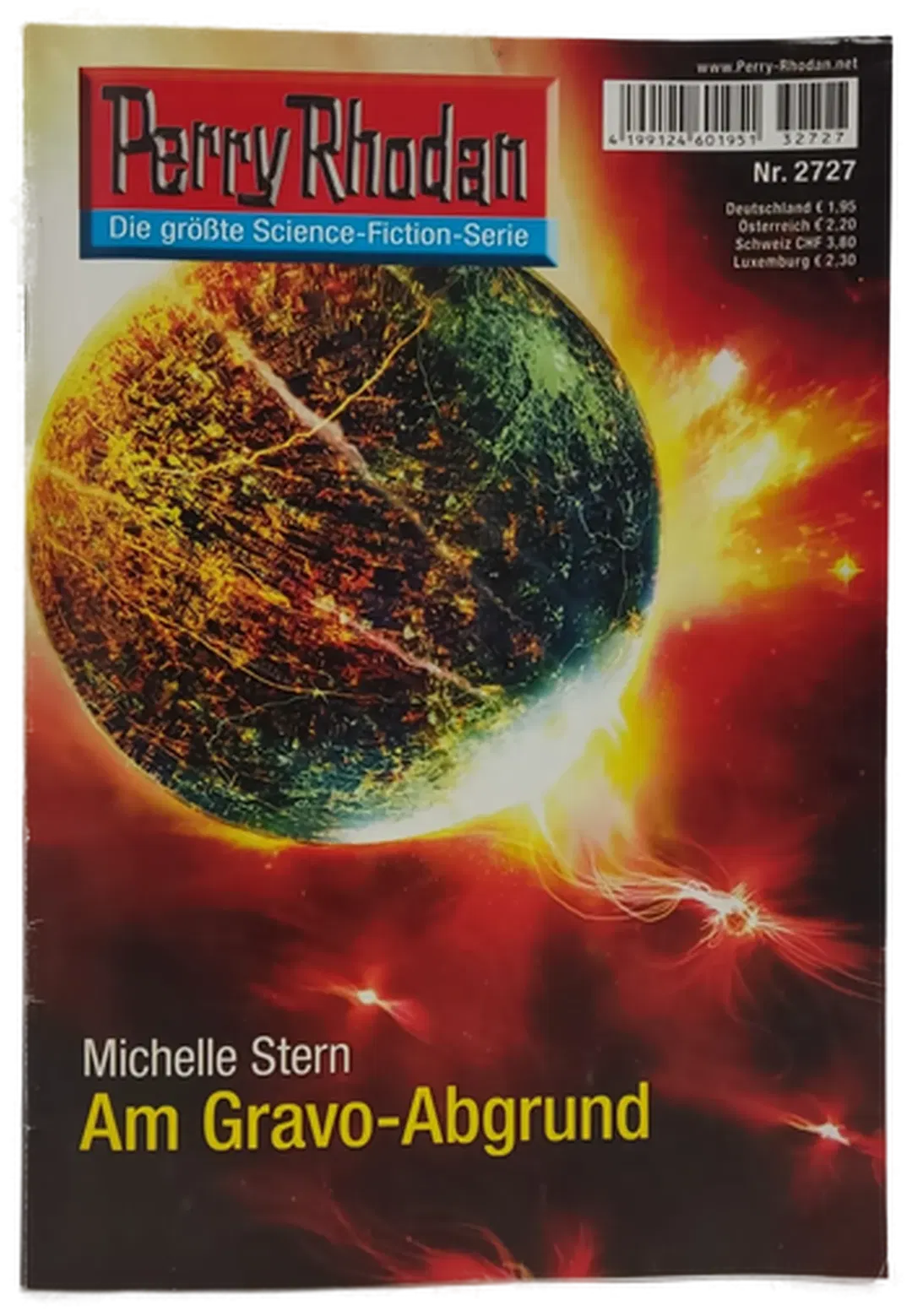  Romanheft Perry Rhodan Am Gravo-Abgrund Erstauflage Nr.2727 - Bild 2