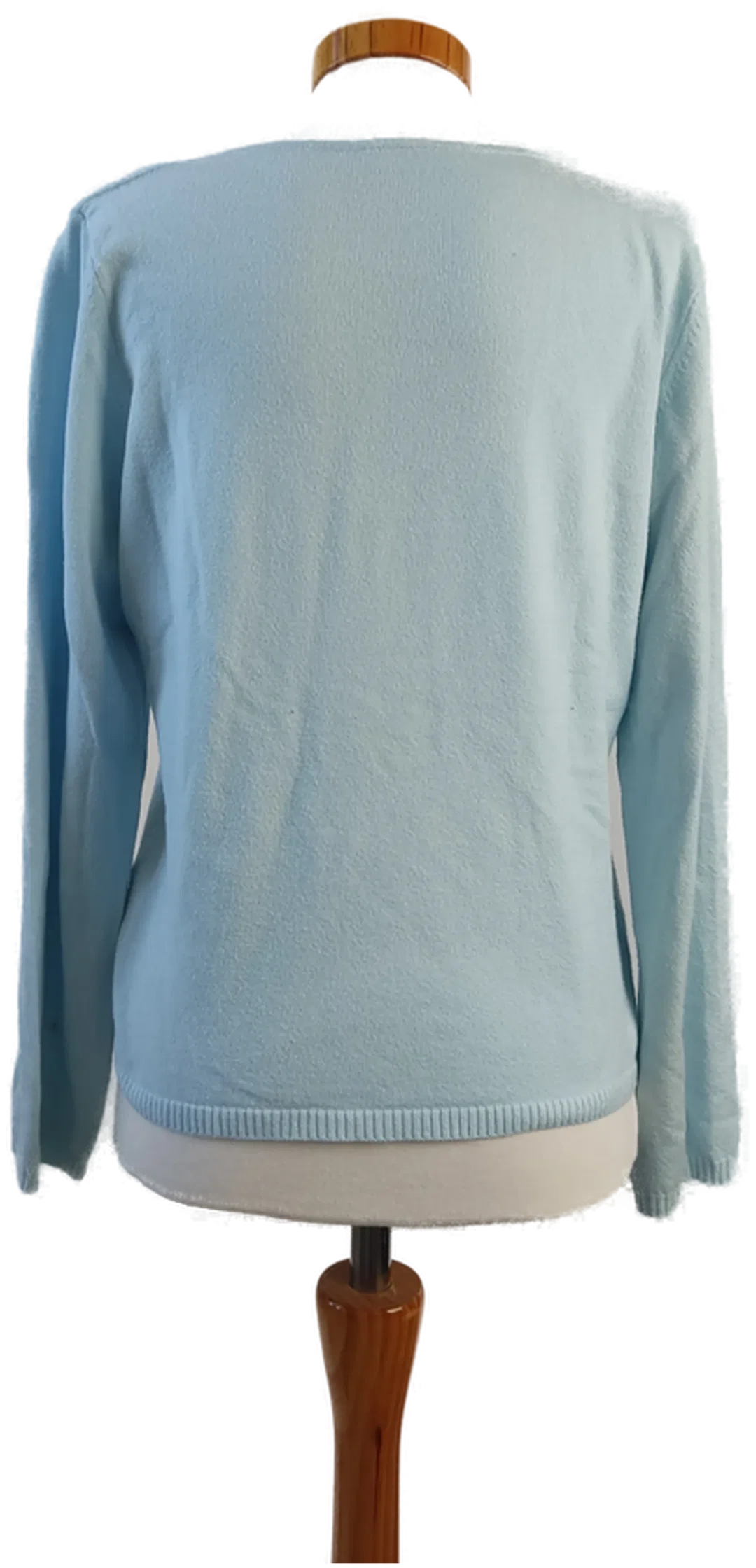 Comma, Damenpullover hellblau - Gr. 40 – Bild 2