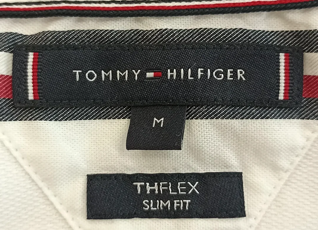 Tommy Hilfiger Herrenhemd weiß Gr. M – Bild 3