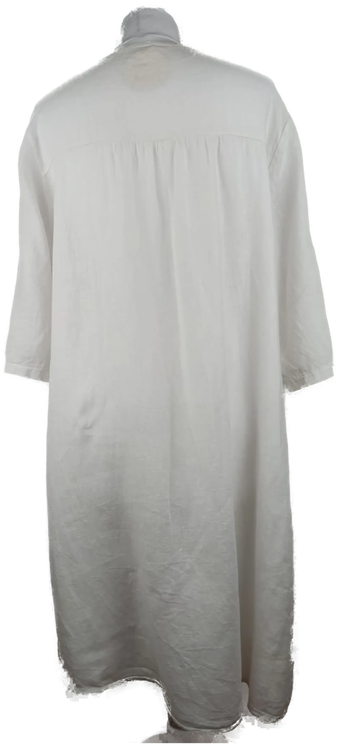 Weißes Hemdblusenkleid Aus Baumwolle L | Zeitloses Design – Bild 3