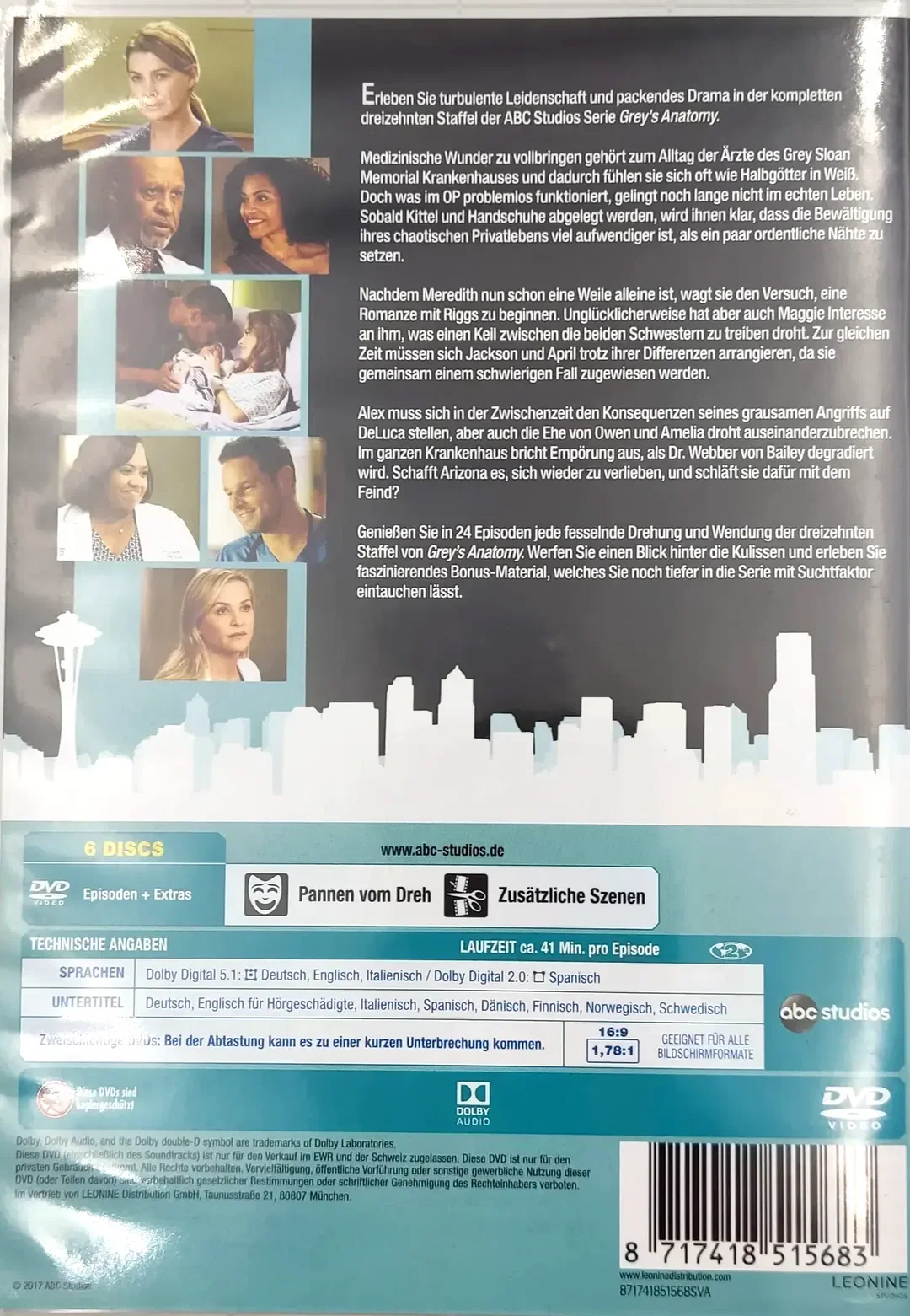 DVD "Grey's Anatomy, Staffel 13" – Bild 2