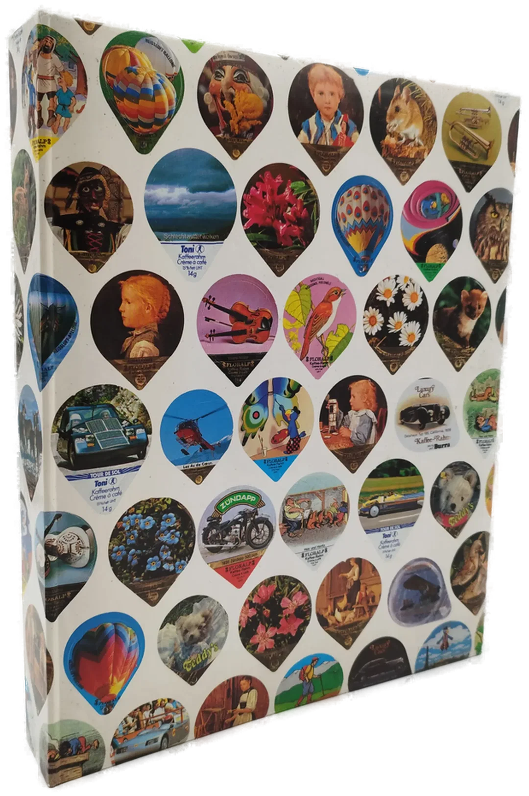 Kaffeerahmdeckel Sammelordner - 99% voll!  - Bild 1