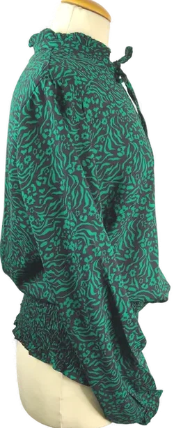 Geblümte Damenbluse Bodyflirt Polyester Gr. 40 | Casual-Charme - Bild 3
