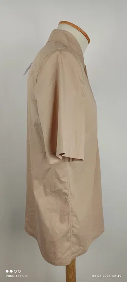 AlphaTauri Herrenhemd Beige Gr. S | Ungetragen Mit Etikett - Bild 3