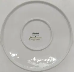 Eschenbach Porzellan / Keramik Suppenterrine / Schüssel Handbemahlt mit Goldrand ca 20cm  - Bild 8