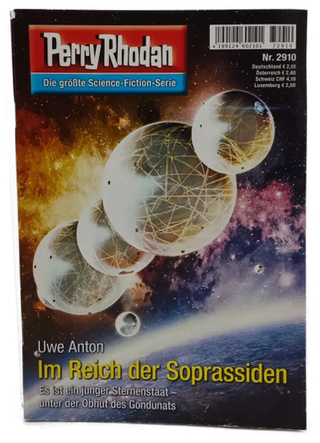 Romanheft Perry Rhodan Im Reich der Soprassiden Erstauflage Nr.2910 - Bild 2