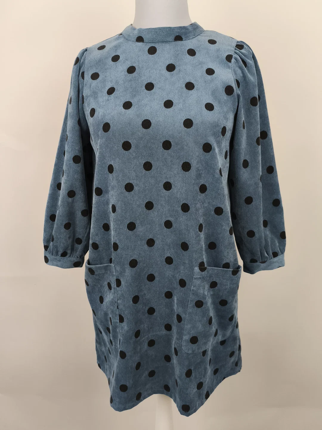 ZARA, Kleid Samt, Gr. S - Bild 1
