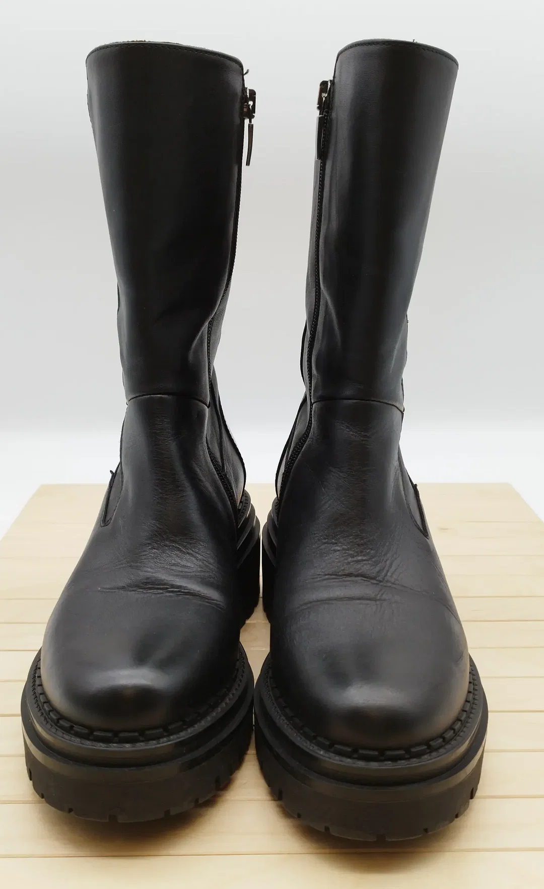 Stiefeletten Laura Bellariva Schwarz Leder Gr.36 | Herbst-Begleiter – Bild 4