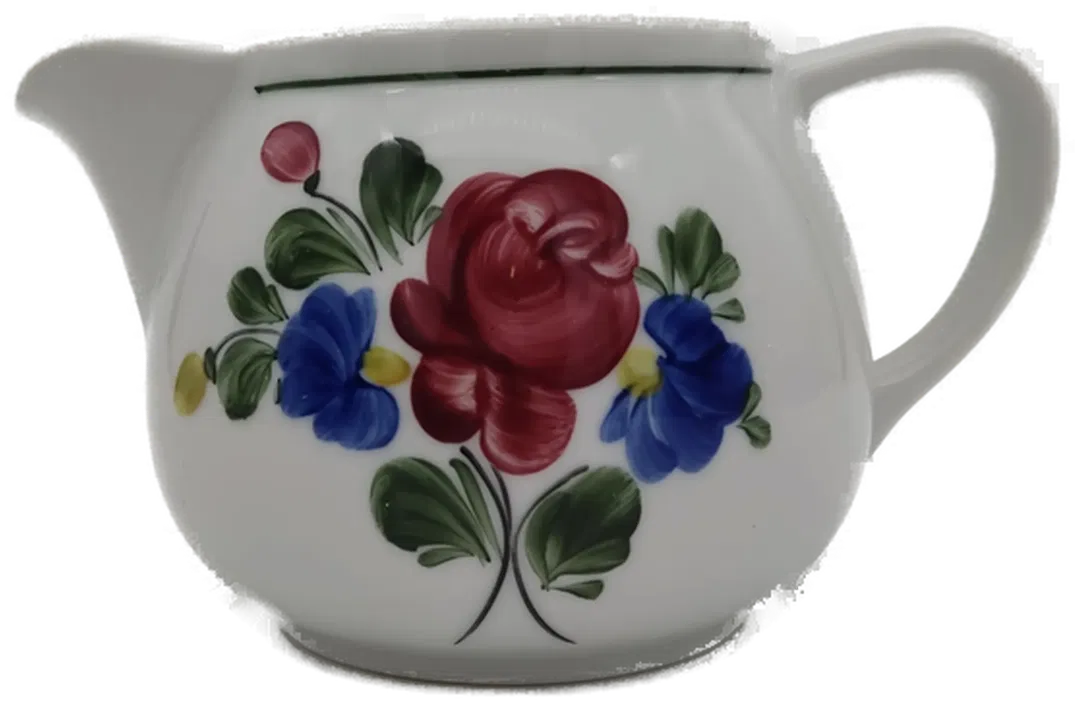 Lilien Porzellan Alpenflora Teekanne - Bild 1