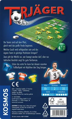 Torjäger – Fußball-Taktik- und Würfelspiel von Kosmos - Bild 2