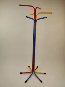 Vintage-Garderobe IKEA PLAGG - 90er-Jahre - rot/gelb/blau - Bild 7