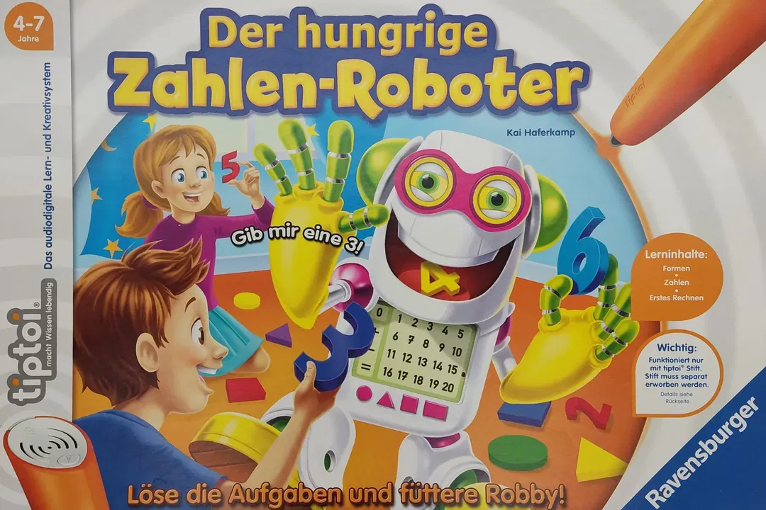 tiptoi® Der hungrige Zahlenroboter - Lernspiel - RAVENSBURGER - Bild 4