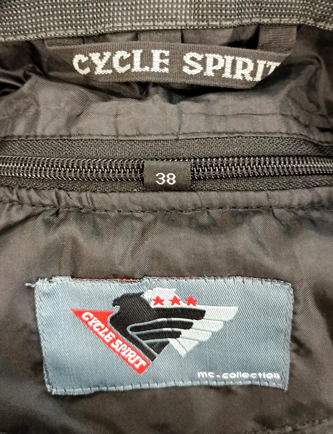 Cycle Spirit Herren Motorradjacke gemustert Gr. 38 – Bild 7