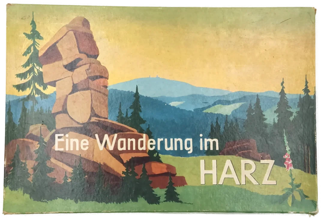 DDR Brettspiel "Eine Wanderung im Harz" um 1963 – Bild 4