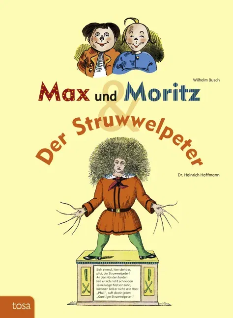 Max und Moritz & Der Struwwelpeter - Wilhelm Busch,Heinrich Hoffmann - Bild 1
