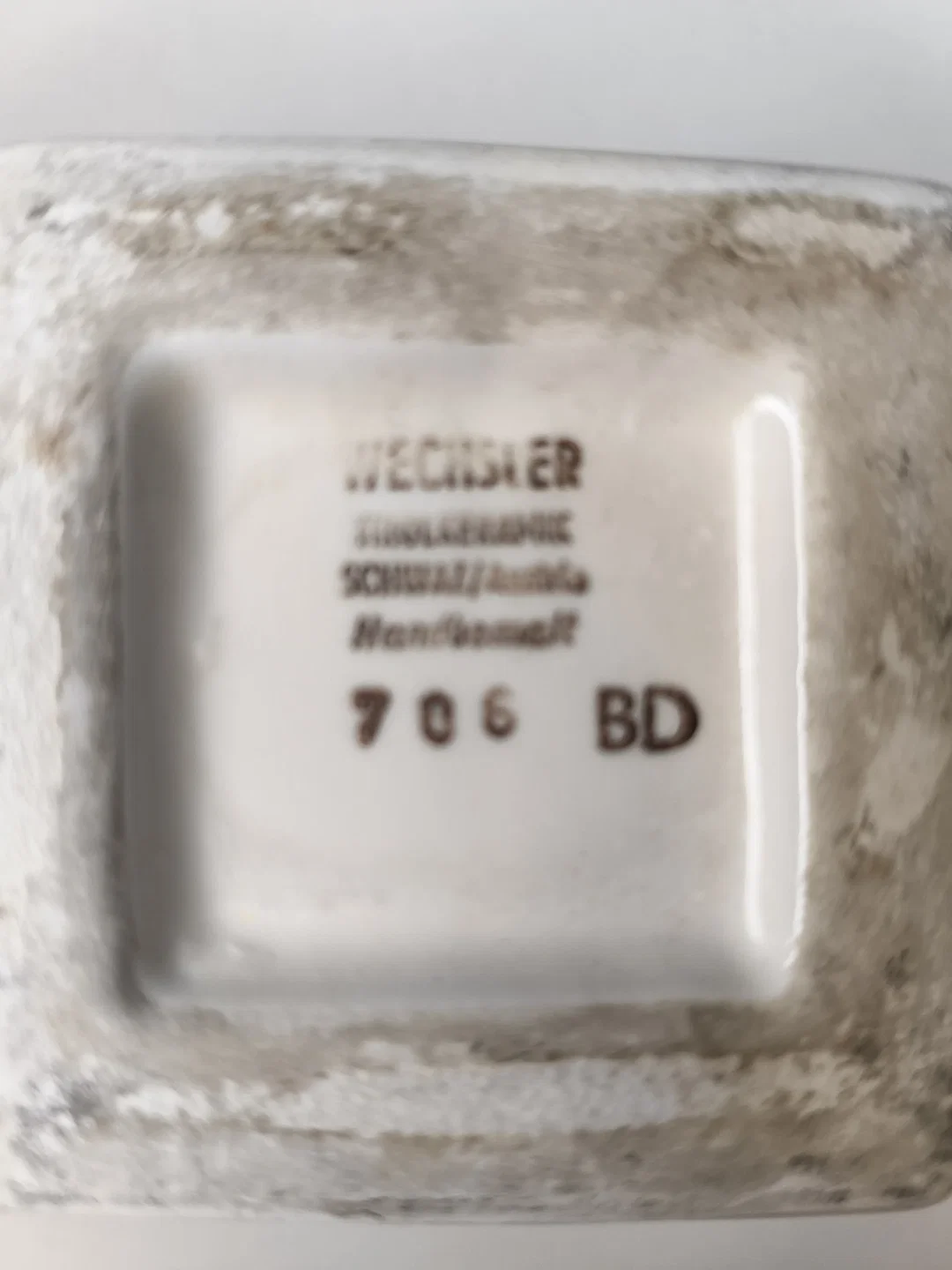 Wechsler Tiroler Keramik, Vase 20cm, handbemalt – Bild 2