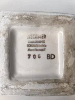 Wechsler Tiroler Keramik, Vase 20cm, handbemalt - Bild 2