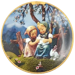 Sammelteller „Kindheitsfreuden der Jahreszeiten“ von M.I. Hummel - März (Teller A 173)