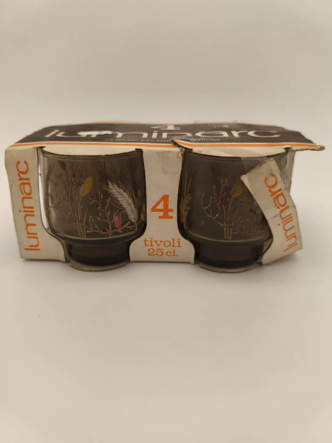 Set mit 4 luminarc Gläsern tivoli 25 cl in Originalverpackung, 1970er Jahre - Bild 1