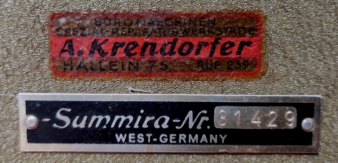 Vintage - Summira 7 - Rechenmaschine – Bild 6