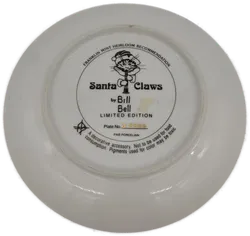Santa Claws Weihnachtsteller – Exquisite Deko für festliche Anlässe von Bill Bell - Bild 2