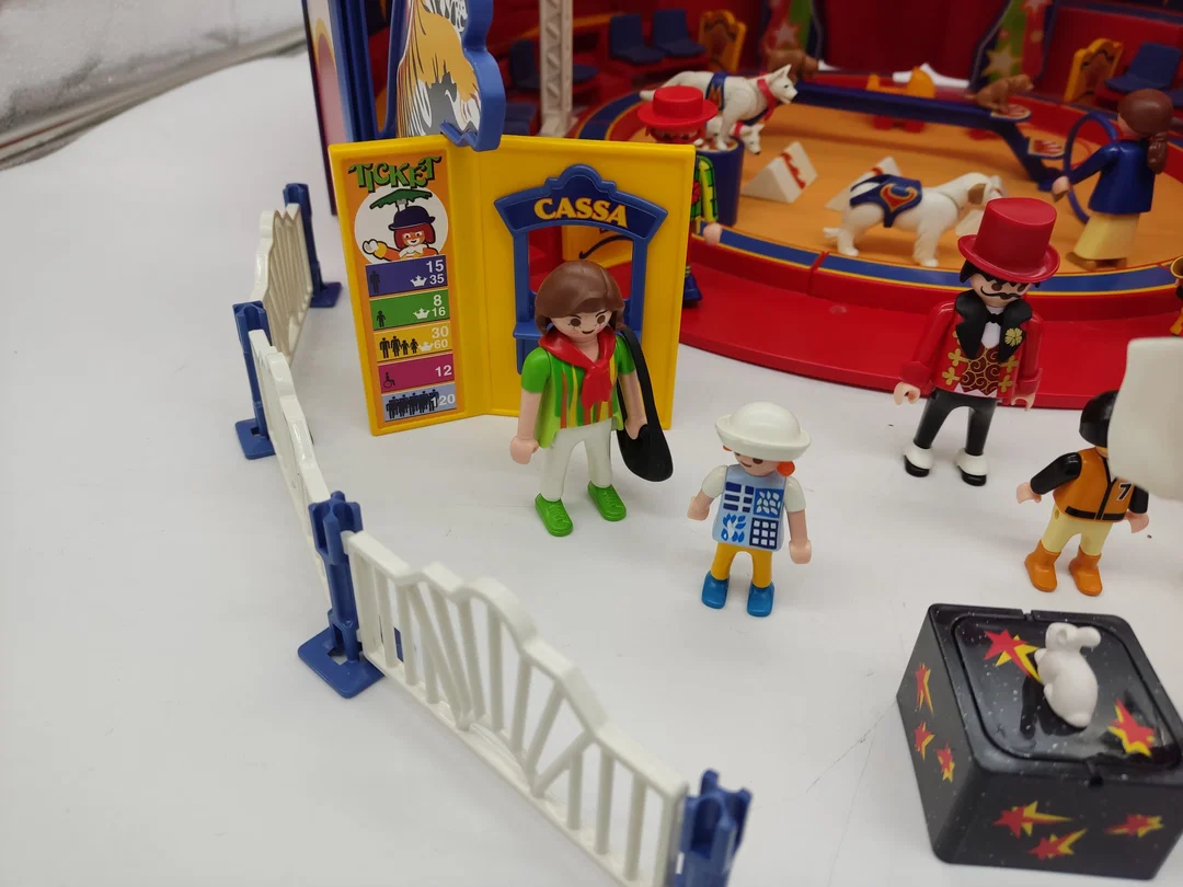 Playmobil Zirkus, Zirkuskapelle mit 4 fach Soundmodul, Hundezirkus, Artisten und Zauberkünstler – Bild 6
