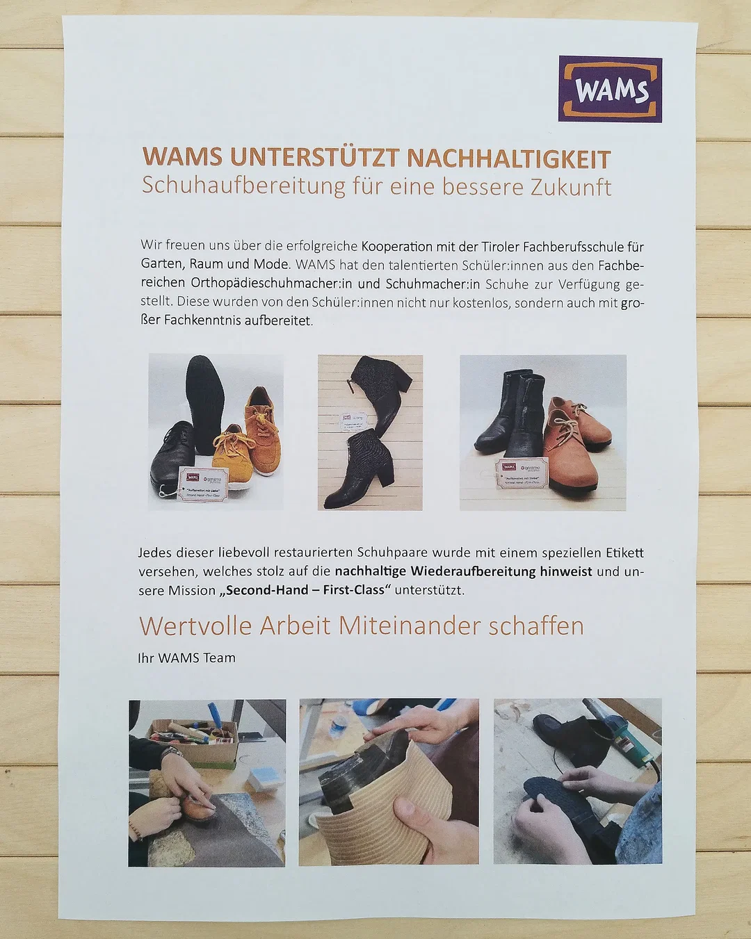 UGG Lammfellstiefel, Gr. 39, braun - neu besohlt  – Bild 2