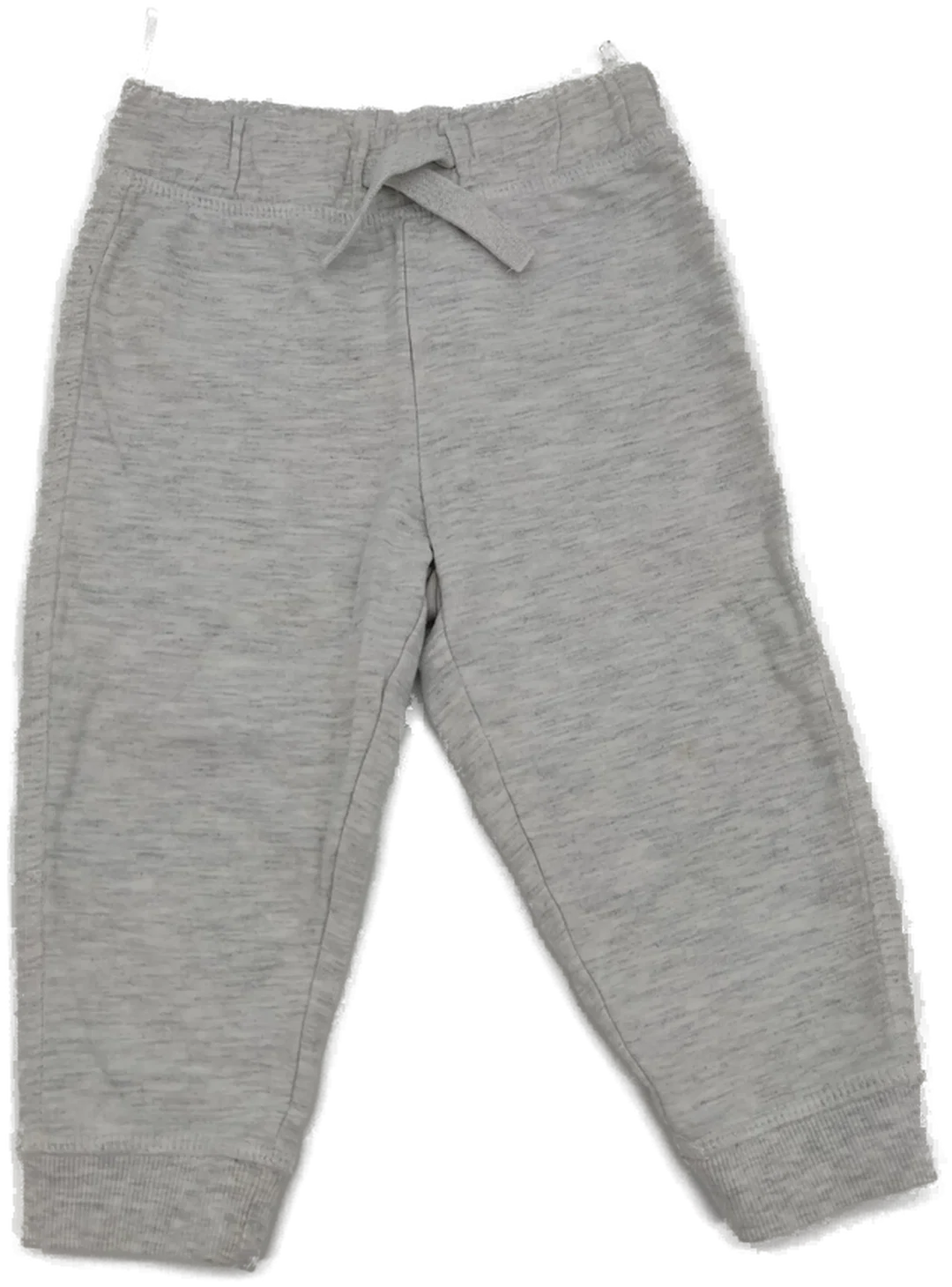 Babyjogginghosen "Babyclub", lang mit Gummizugbund 2 tlg., blau mit Taschen, hellgraumeliert, Größe 92 – Bild 3